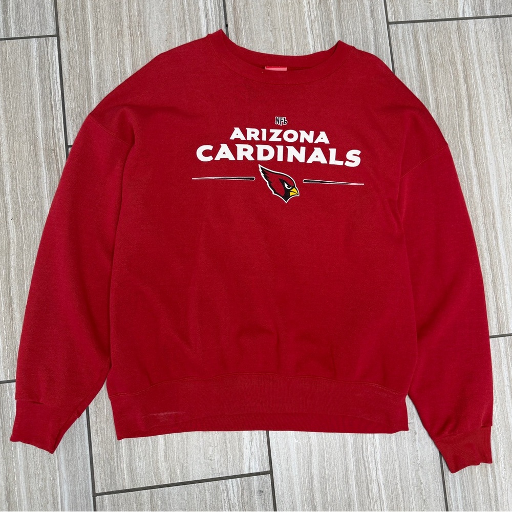 NFL Arizona Cardinals Red Crewneck Sweater XL